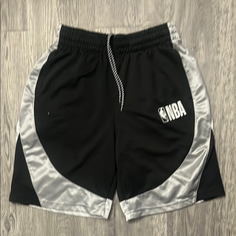 NBA Black and Gray Men's Shorts